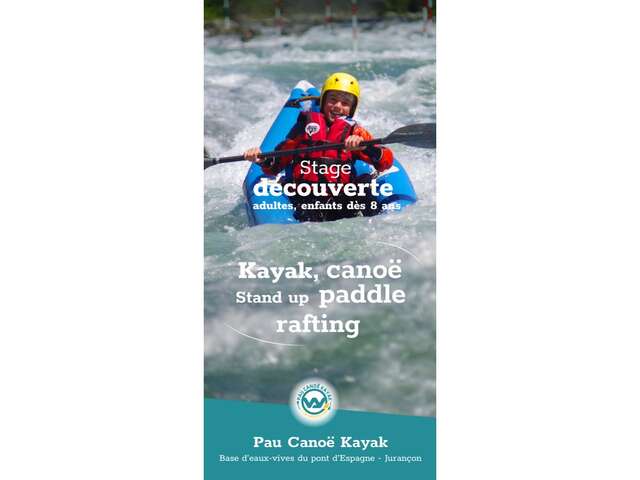 Stage découverte canoë-kayak