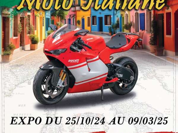 Exposition "Moto italiane" au Musée Matra