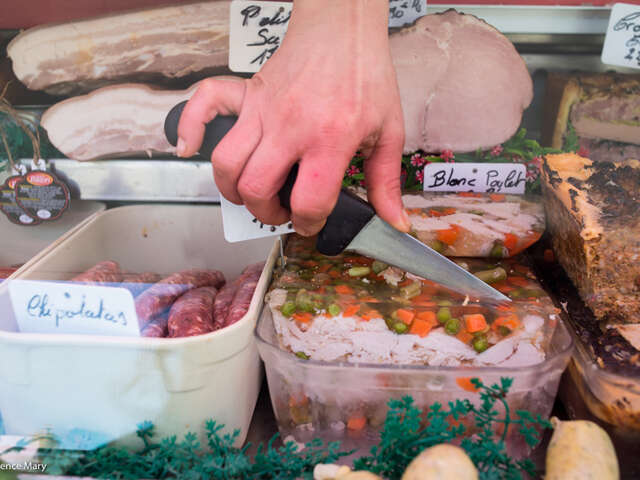 Marché à Sainte-Anne