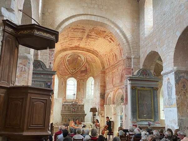 Festival académie Quatuor "Les Moments Musicaux" à Lavardin