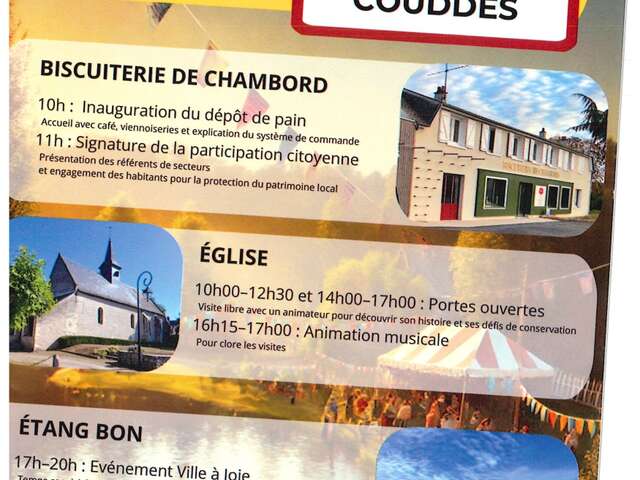 Journées du patrimoine, visite libre de l'église, concert des Trompes de St Martin
