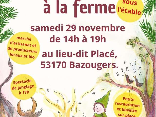 Marché de l'Avent à la ferme