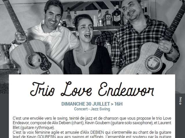 CONCERT JAZZ SWING: TRIO LOVE ENDEAVOR