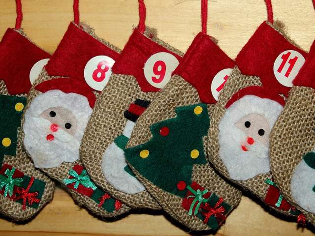 FABRICATION DE SA CHAUSSETTE DE NOEL