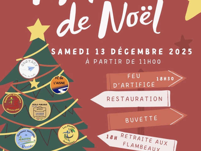 Marché de Noel et feu d'artifice