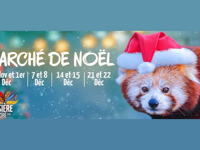 Marché de Noël au Zoo de la Boissière du Doré