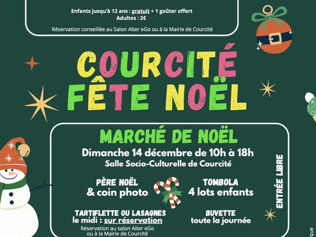 Spectacle de magie de Noël à Courcité
