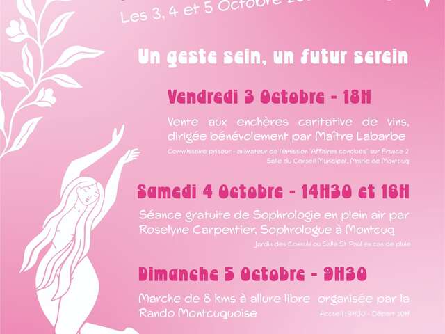 Octobre Rose : Vente aux enchères caritative