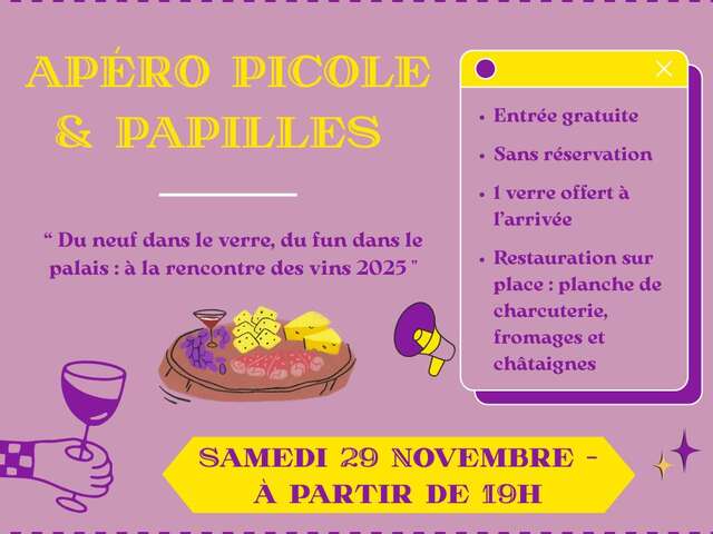Apéro Picole & Papilles au Domaine de Cauquelle