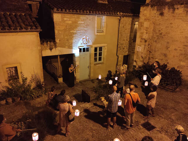 Visite guidée : Noctambulation à Montcuq