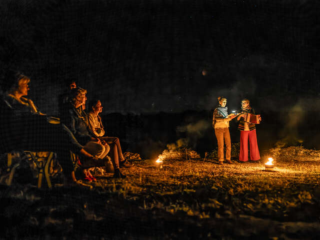 Visite nocturne chantée, "Laissez-vous… chanter  Espagnac-Sainte-Eulalie"