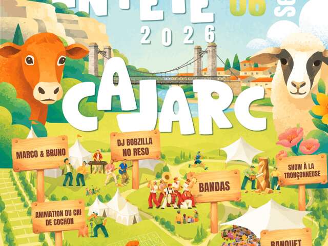 Marché gourmand deTerre en fête à Cajarc