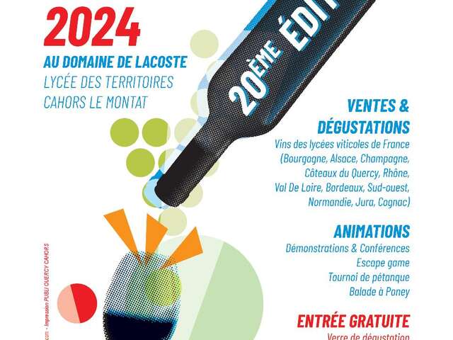 20ème édition de la Fête des vins au Domaine de Lacoste