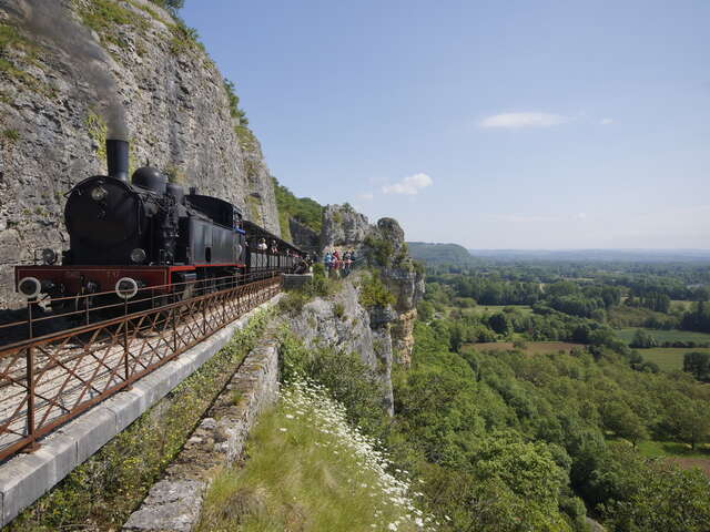 Train à vapeur de Martel