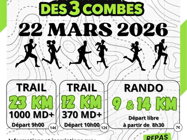 Trail des 3 combes à Montbrun