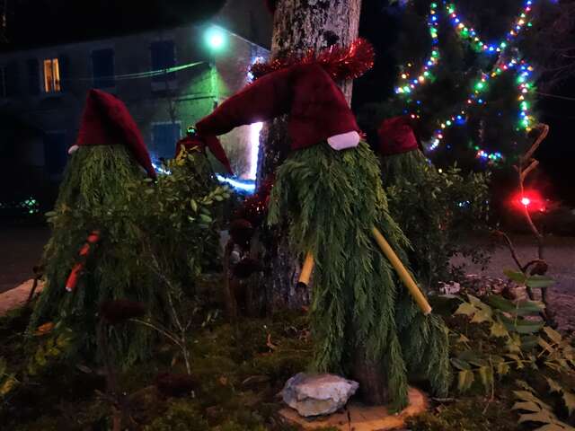 Illuminations de Noël à Sénaillac-Lauzès