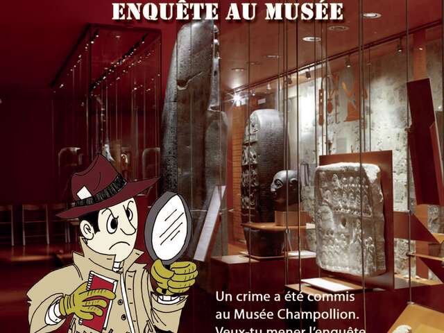 Graines de Moutards : visite-Jeu "Le prince au nez cassé", enquête au musée Champollion, Figeac