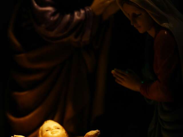 Crèche vivante  et Messe