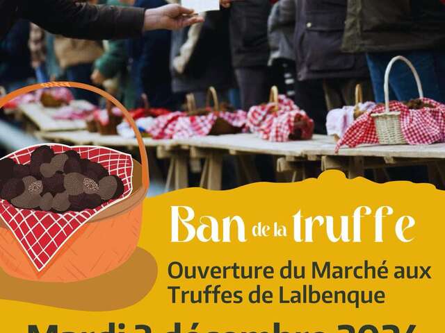 Marché aux Truffes à Lalbenque