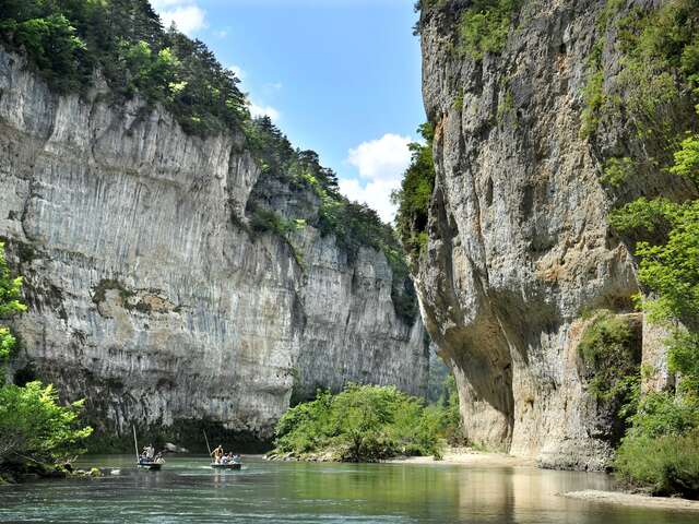 LES BATELIERS DES GORGES DU TARN