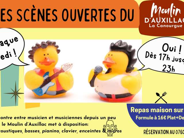 LES SCÈNES OUVERTES DU VENDREDI