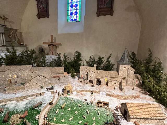 CRÈCHE PERMANENTE DE ST GEORGES DE LÉVÉJAC