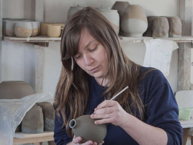 Visite de l'atelier céramique de Lou François-Eugène - jeudi du savoir-faire