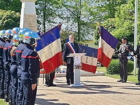 Cérémonie commémorative du 8 mai 1945