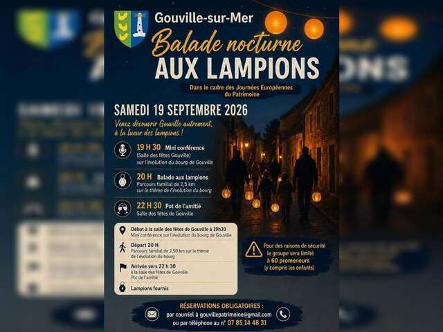 Journées Européennes du Patrimoine > Balade nocturne aux lampions