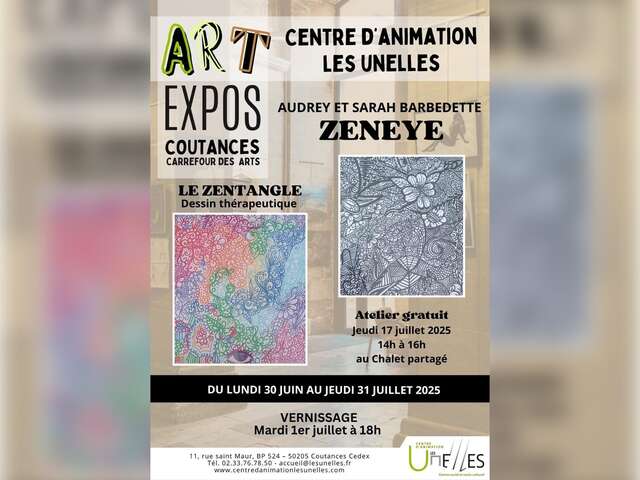 Exposition : "Zeneye" Audrey et Sarah Barbedette