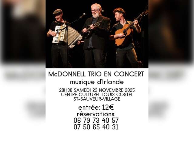 McDonnel Trio, musique d'Irlande