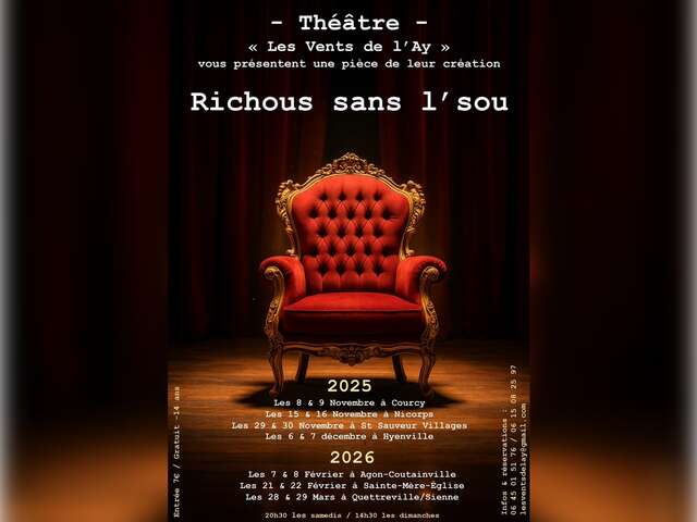 Théâtre "Richous sans l'sou"