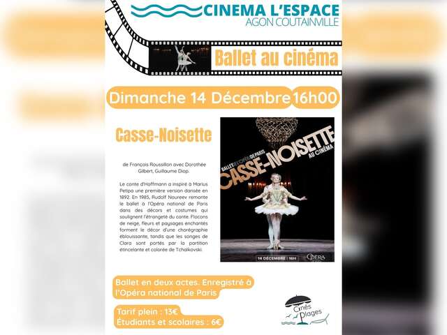Ballet au cinéma "Casse-Noisette (Opéra de Paris)"