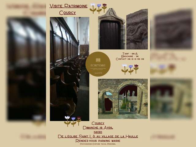 Visite patrimoine "De l'église Saint-Lô au village de La Haulle"