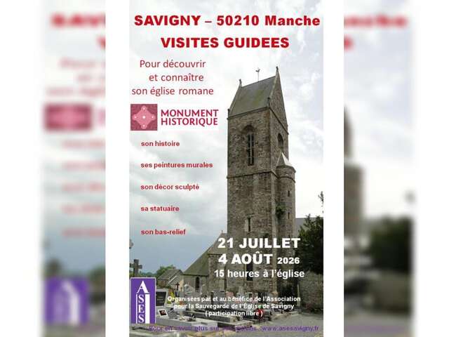 Visite de l'église Notre-Dame de Savigny