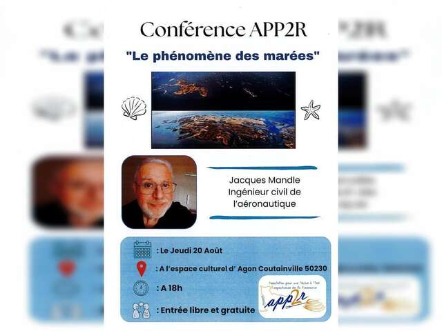 Conférence "Le phénomène des marées"