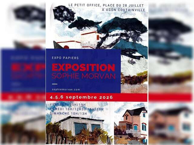 Exposition "Papiers" de Sophie Morvan