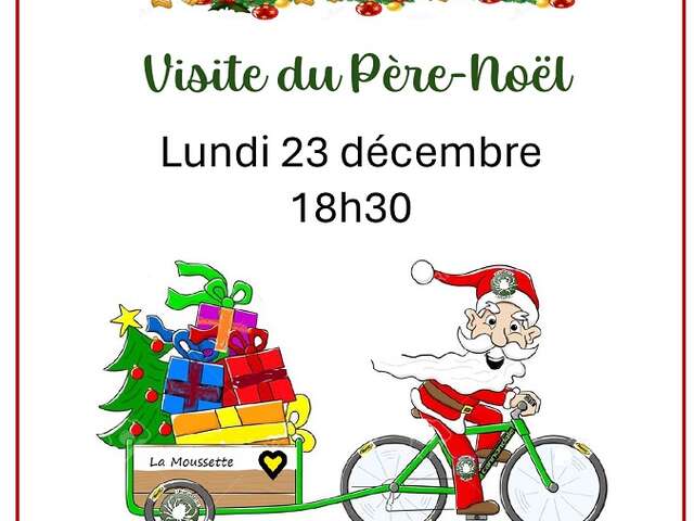 Arrivée du Père Noël