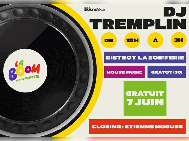 Tremplin DJ de La Boom