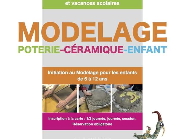 Stage d'initiation au modelage pour les enfants