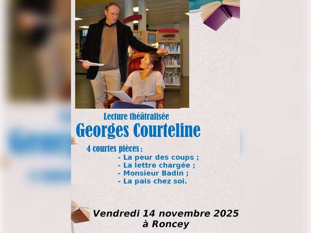 Lecture théâtralisée : Georges Courteline