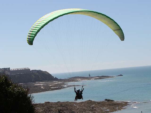 Parapente en Baie