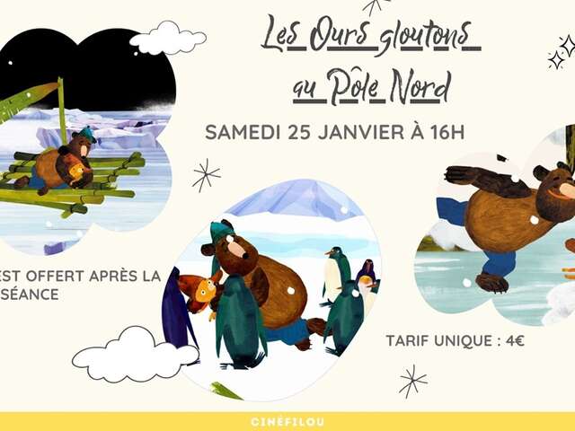 Ciné-filou : "Les Ours gloutons au Pôle Nord"