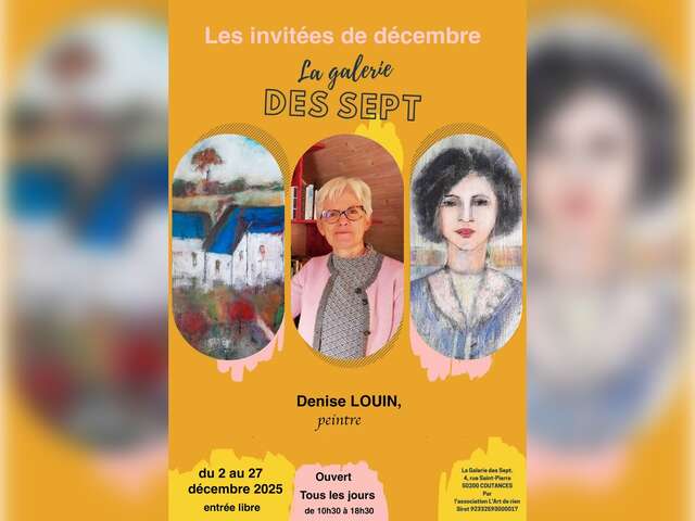 Exposition peintures Denise Louin