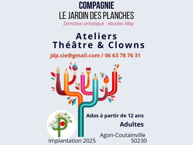 Ateliers Théâtre & Clowns (ados et adultes)