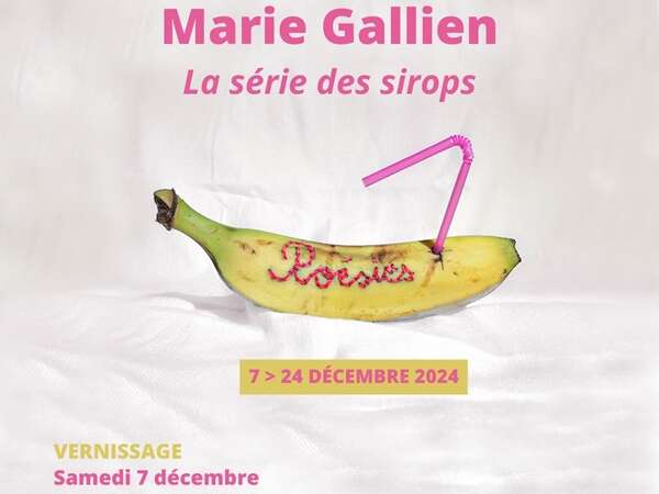 Exposition Marie Gallien "La série des sirops"