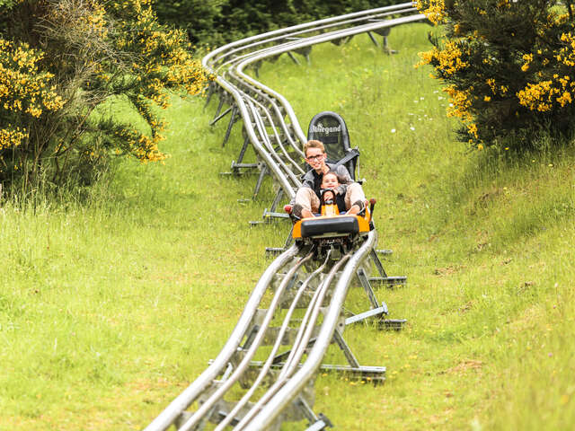 Luge sur rails chez Normandie Luge au Viaduc de la Souleuvre