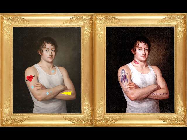 Au musée, tout ce qui est tatoué est à moué