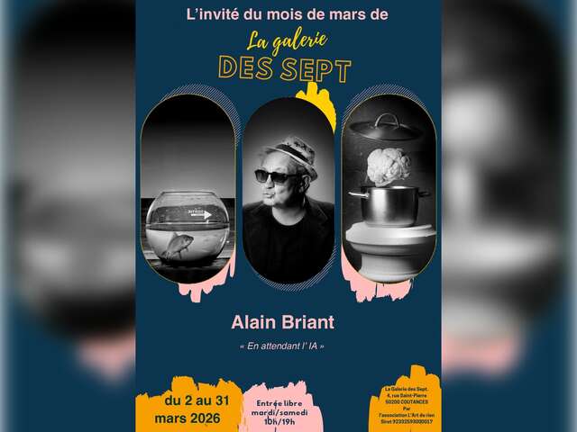 Exposition Alain Briant "En attendant l'IA "