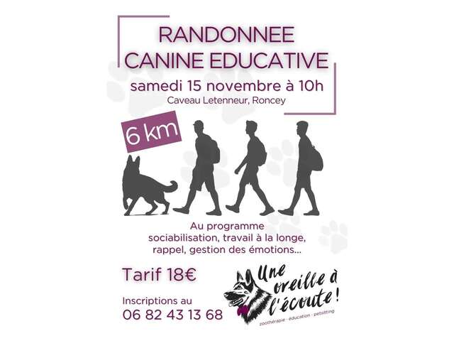 Randonnée canine éducative
